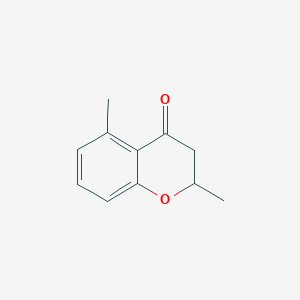 B158438 2,5-Dimethyl-2,3-dihydro-4H-chromen-4-one CAS No. 69687-87-2
