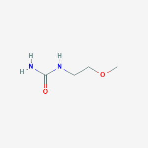 molecular formula C4H10N2O2 B1584383 N-(2-methoxyethyl)urea CAS No. 22033-10-9