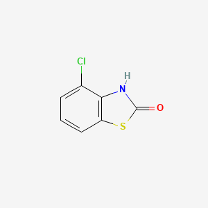 molecular formula C7H4ClNOS B1584385 4-Chlorobenzo[d]thiazol-2(3H)-one CAS No. 39205-62-4