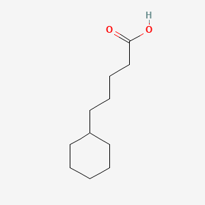 molecular formula C11H20O2 B1584387 Cyclohexanepentanoic acid CAS No. 5962-88-9