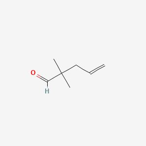molecular formula C7H12O B1584391 2,2-Dimethyl-4-pentenal CAS No. 5497-67-6