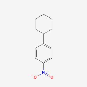 molecular formula C12H15NO2 B1584392 1-Cyclohexyl-4-nitrobenzene CAS No. 5458-48-0
