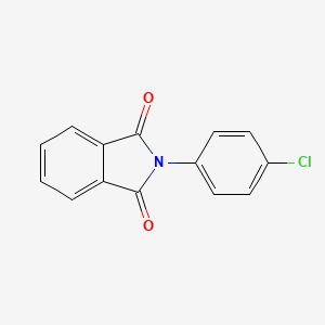 molecular formula C14H8ClNO2 B1584417 N-(4-氯苯基)邻苯二甲酰亚胺 CAS No. 7386-21-2