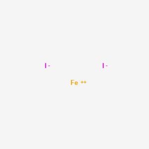 molecular formula FeI2 B1584420 碘化亚铁 CAS No. 7783-86-0