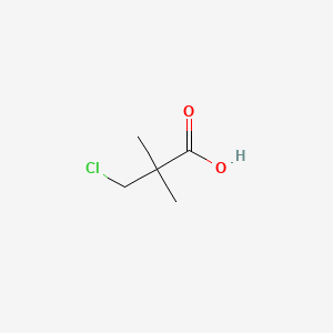 molecular formula C5H9ClO2 B1584431 3-氯戊酸 CAS No. 13511-38-1