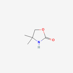 molecular formula C5H9NO2 B1584434 4,4-二甲基-1,3-噁唑烷-2-酮 CAS No. 26654-39-7