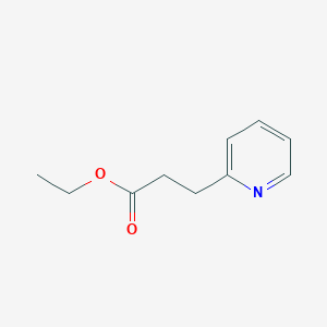 molecular formula C10H13NO2 B1584445 乙酸3-(吡啶-2-基)丙酯 CAS No. 2739-74-4