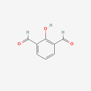 molecular formula C8H6O3 B1584447 2-羟基间苯二甲醛 CAS No. 3328-69-6