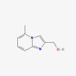 molecular formula C9H10N2O B1584459 (5-甲基咪唑[1,2-a]吡啶-2-基)甲醇 CAS No. 872363-02-5