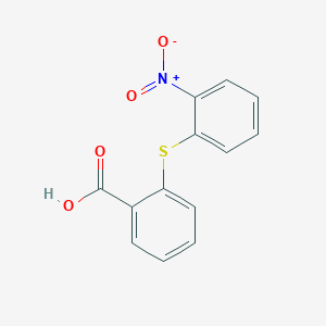 molecular formula C13H9NO4S B1584463 2-((2-硝基苯基)硫代)苯甲酸 CAS No. 19806-43-0