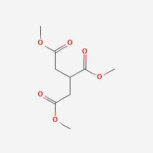 molecular formula C9H14O6 B1584464 1,2,3-丙三酸三甲酯 CAS No. 6138-26-7