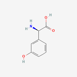 molecular formula C8H9NO3 B1584468 (R)-4-羟基苯基甘氨酸 CAS No. 25698-27-5