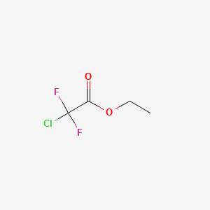 molecular formula C4H5ClF2O2 B1584493 氯二氟乙酸乙酯 CAS No. 383-62-0