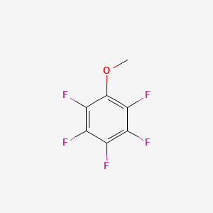 molecular formula C7H3F5O B1584494 2,3,4,5,6-Pentafluoroanisole CAS No. 389-40-2