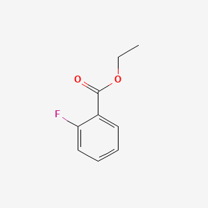 molecular formula C9H9FO2 B1584495 2-氟苯甲酸乙酯 CAS No. 443-26-5