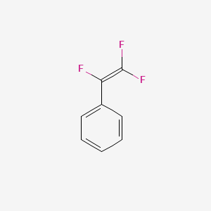 molecular formula C8H5F3 B1584497 三氟苯乙烯 CAS No. 447-14-3