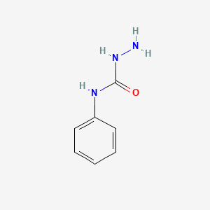 molecular formula C7H9N3O B1584512 4-苯基氨基脲 CAS No. 537-47-3