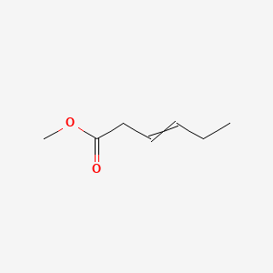 molecular formula C7H12O2 B1584517 3-己烯酸甲酯 CAS No. 2396-78-3