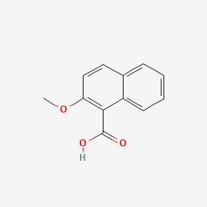 molecular formula C12H10O3 B1584521 2-甲氧基-1-萘甲酸 CAS No. 947-62-6