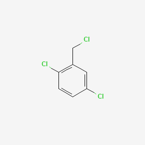 molecular formula C7H5Cl3 B1584542 2,5-二氯苄基氯 CAS No. 2745-49-5