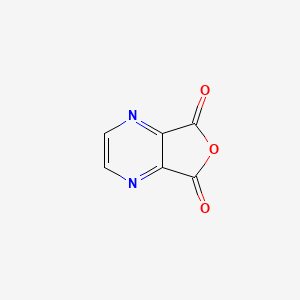molecular formula C6H2N2O3 B1584572 呋喃[3,4-b]吡嗪-5,7-二酮 CAS No. 4744-50-7
