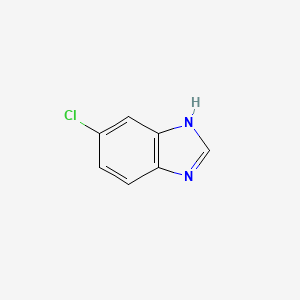 molecular formula C7H5ClN2 B1584574 5-氯-1H-苯并咪唑 CAS No. 4887-82-5