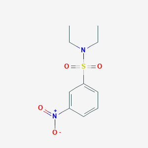 molecular formula C10H14N2O4S B1584617 N,N-Diethyl-3-nitrobenzenesulfonamide CAS No. 6335-26-8