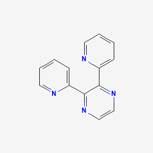 molecular formula C14H10N4 B1584635 2,3-双(2-吡啶基)吡嗪 CAS No. 25005-96-3