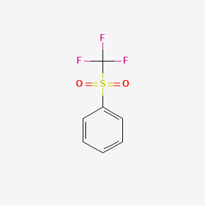 molecular formula C7H5F3O2S B1584646 苯基三氟甲基砜 CAS No. 426-58-4