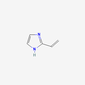 molecular formula C5H6N2 B1584649 2-Vinyl-1H-imidazole CAS No. 43129-93-7