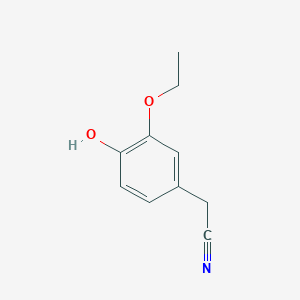 B1584660 3-Ethoxy-4-hydroxyphenylacetonitrile CAS No. 205748-01-2