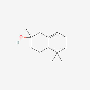 molecular formula C13H22O B1584670 1,2,3,4,4a,5,6,7-Octahydro-2,5,5-trimethyl-2-naphthol CAS No. 41199-19-3