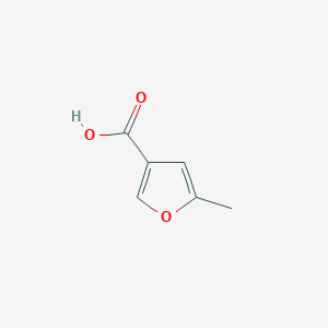 molecular formula C6H6O3 B1584690 5-甲基呋喃-3-羧酸 CAS No. 21984-93-0