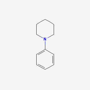 molecular formula C11H15N B1584701 1-Phenylpiperidine CAS No. 4096-20-2