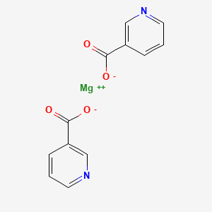 molecular formula C12H8MgN2O4 B1584705 Magnesium nicotinate CAS No. 7069-06-9