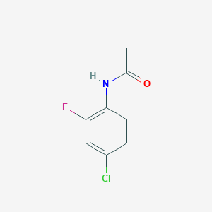 molecular formula C8H7ClFNO B1584712 4'-Chloro-2'-fluoroacetanilide CAS No. 59280-70-5