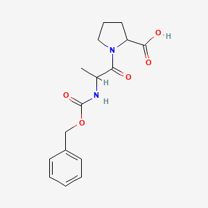 molecular formula C16H20N2O5 B1584714 Z-Ala-pro-OH CAS No. 21027-01-0