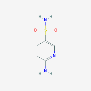 molecular formula C5H7N3O2S B1584753 6-Aminopyridine-3-sulfonamide CAS No. 57187-73-2