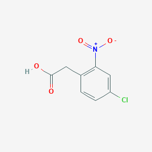 molecular formula C8H6ClNO4 B1584755 4-Chloro-2-nitrophenylacetic acid CAS No. 37777-71-2