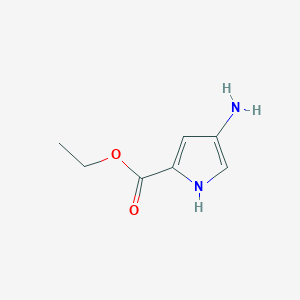 B1584756 Ethyl 4-amino-1H-pyrrole-2-carboxylate CAS No. 67318-12-1