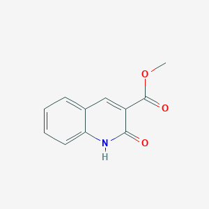 molecular formula C11H9NO3 B1584759 2-氧代-1,2-二氢喹啉-3-羧酸甲酯 CAS No. 73776-17-7