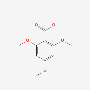 molecular formula C11H14O5 B1584764 2,4,6-三甲氧基苯甲酸甲酯 CAS No. 29723-28-2