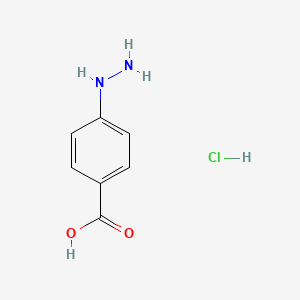 molecular formula C7H9ClN2O2 B1584783 4-Hydrazinobenzoic acid hydrochloride CAS No. 24589-77-3