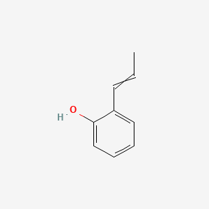 molecular formula C9H10O B1584793 2-丙烯基酚 CAS No. 6380-21-8
