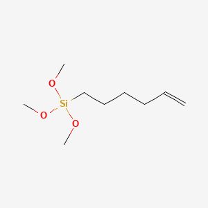molecular formula C9H20O3Si B1584797 5-Hexenyltrimethoxysilane CAS No. 58751-56-7