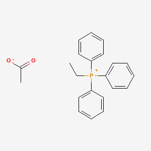 molecular formula C22H23O2P B1584800 乙基三苯基鏻乙酸酯 CAS No. 35835-94-0