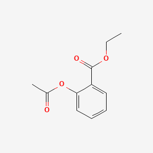 molecular formula C11H12O4 B1584812 Ethyl acetylsalicylate CAS No. 529-68-0