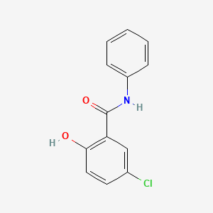 molecular formula C13H10ClNO2 B1584818 5-Chlorosalicylanilide CAS No. 4638-48-6