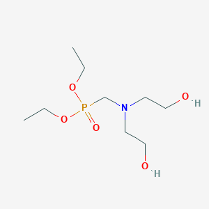 molecular formula C9H22NO5P B1584827 Diethyl bis(2-hydroxyethyl)aminomethylphosphonate CAS No. 2781-11-5