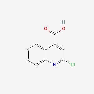 molecular formula C10H6ClNO2 B1584839 2-氯喹啉-4-羧酸 CAS No. 5467-57-2